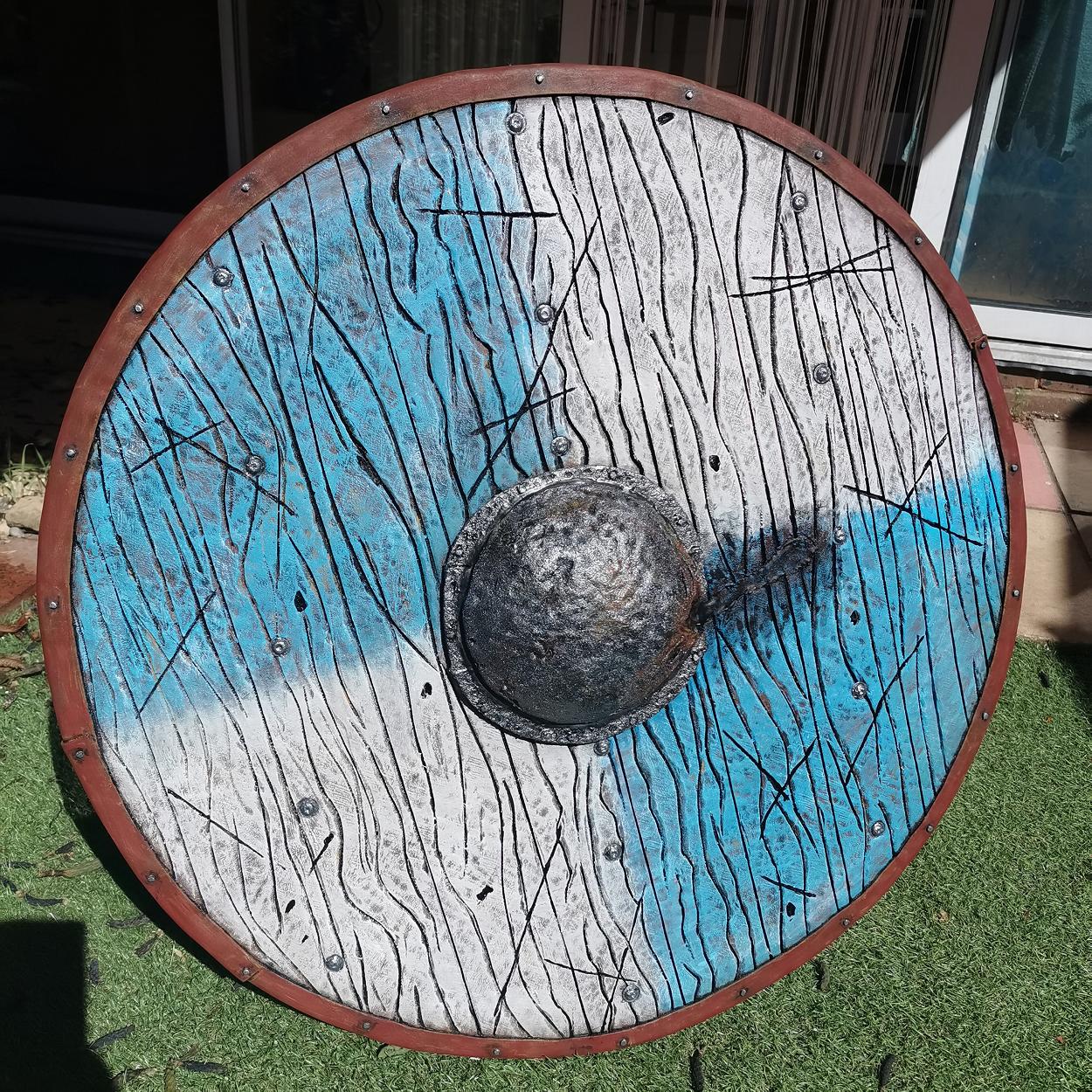 Re-enactment Viking style shield